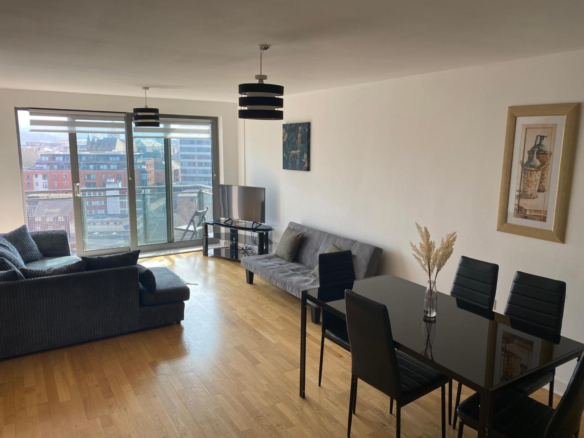 Eejs Beautiful 2 Bed Apartment - Sheffield Centre المظهر الخارجي الصورة